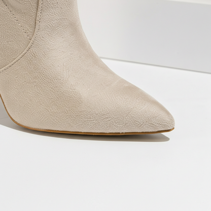 Women's Slouch Boots | Pointed Toe & Block Heel 6