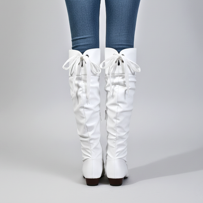 Women's Slouch Boots | Almond Toe Design 3