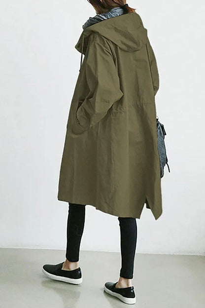 Women's Hooded Parka Coat | Wind Proof & Warm 3