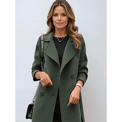 Women's Winter Coat | Double-Breasted & Tailored Fit