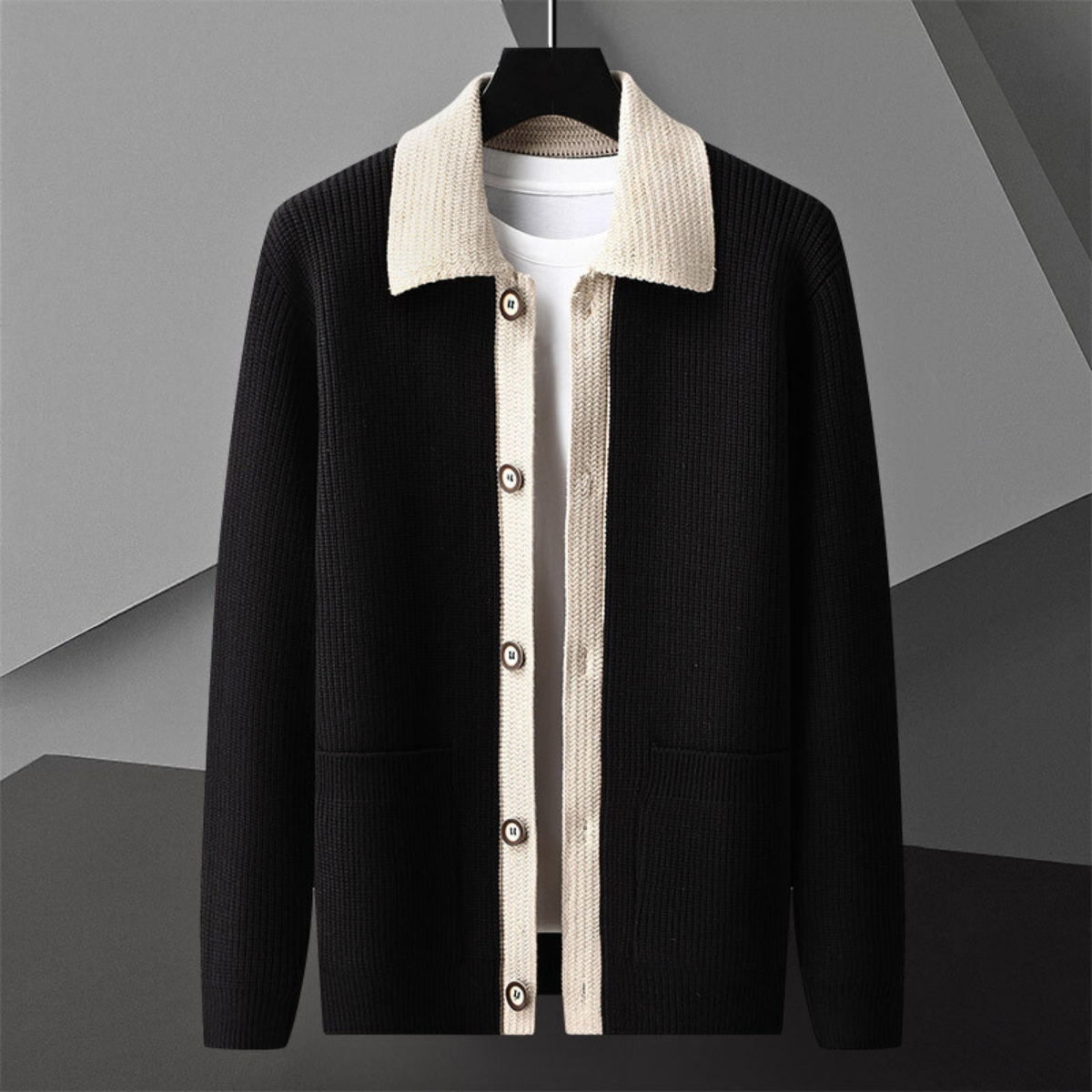 Women's Knit Cardigan | Ribbed Texture & Casual Drape 4