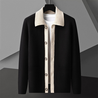 Women's Knit Cardigan | Ribbed Texture & Casual Drape 4