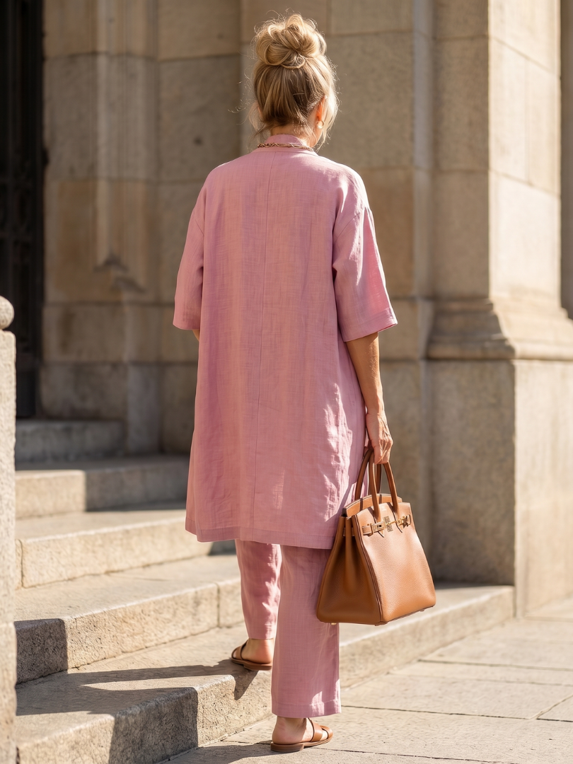 Women's Three Piece Trouser Set | Relaxed Fit & Lightweight 4
