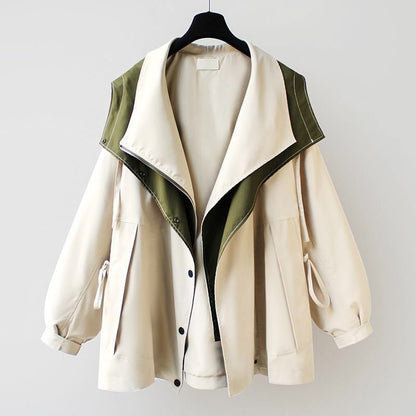 Amelia Asymmetrical Two-Tone Jacket - York Miller