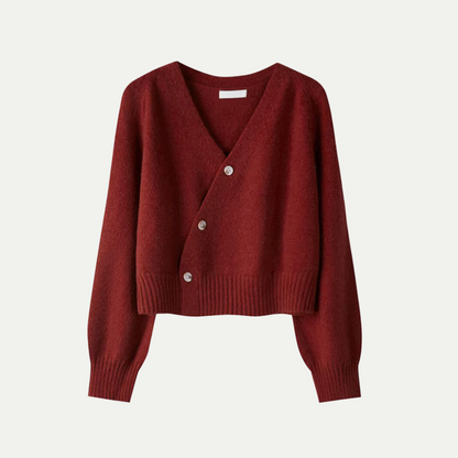 Women's Cardigan | V-Neck & Button Fastening 1