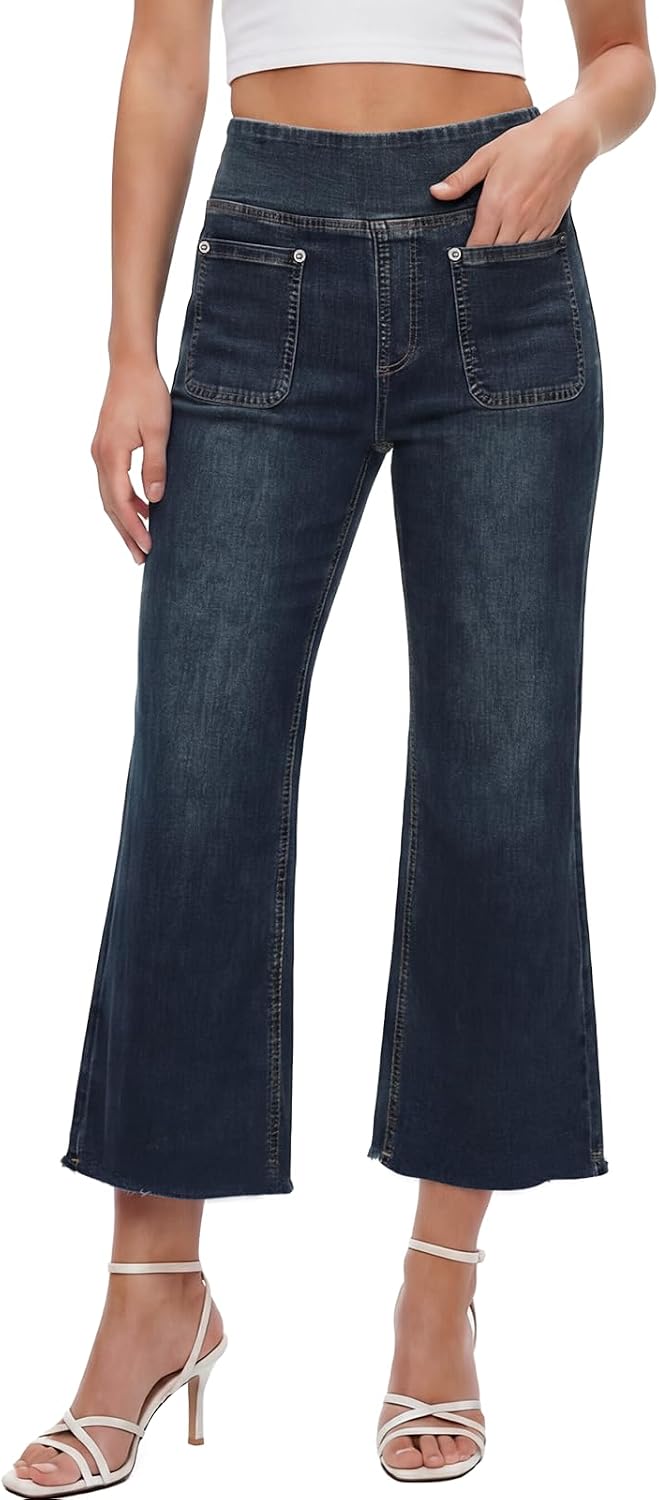 Women's Flare Jeans | High Waist & Stretch 4
