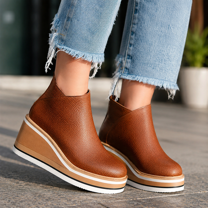 Women's Wedge Bootie | Hidden Lift & All-Day Comfort 2