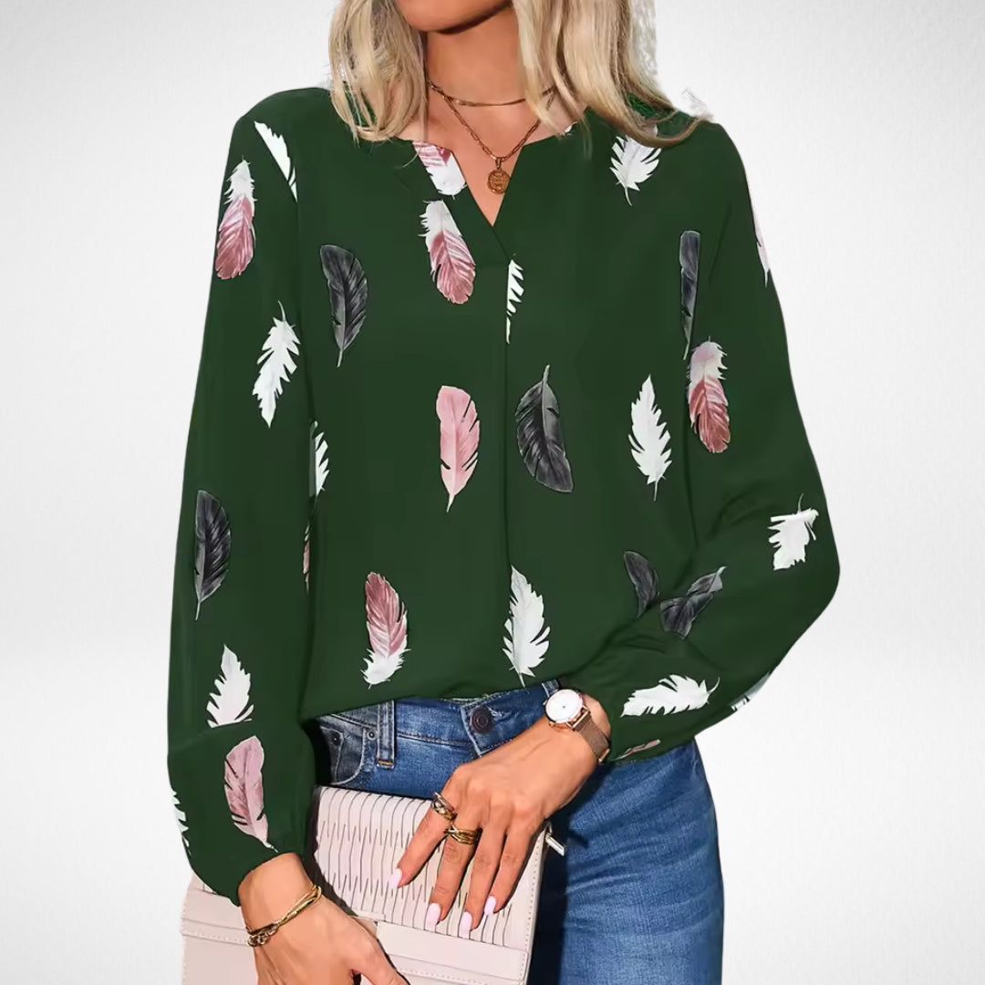 Nicole™ | Chic Blouse for Office & Evening Wear
