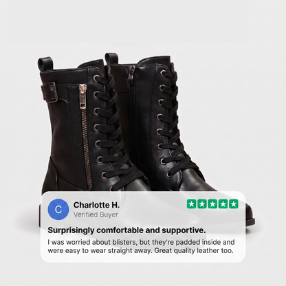Women's Ankle Boots | Adjustable Lace-Up Fit 6
