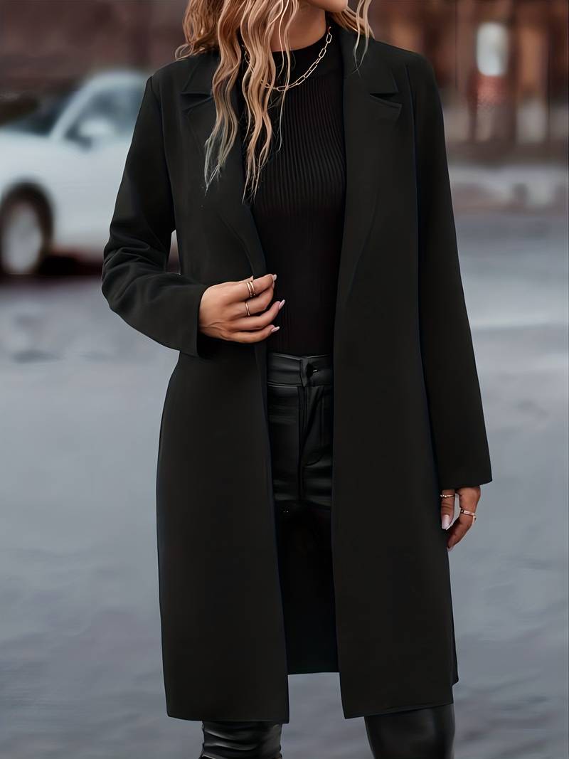 Women's Duster Coat | Elegant Everyday Layering 5