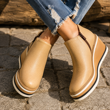 Women's Wedge Bootie | Hidden Lift & All-Day Comfort 1