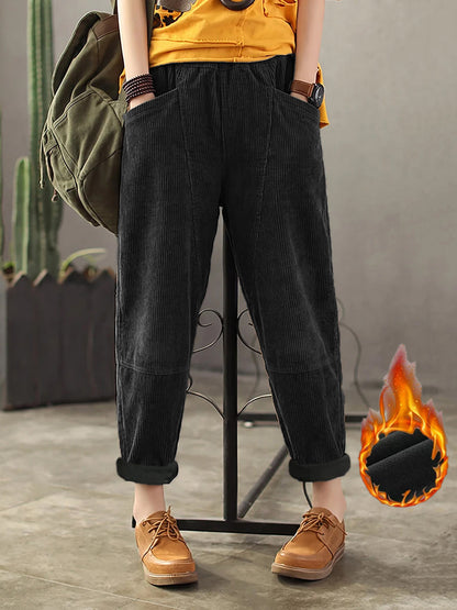 Women's Pants | Elastic Waist & Full Length 7