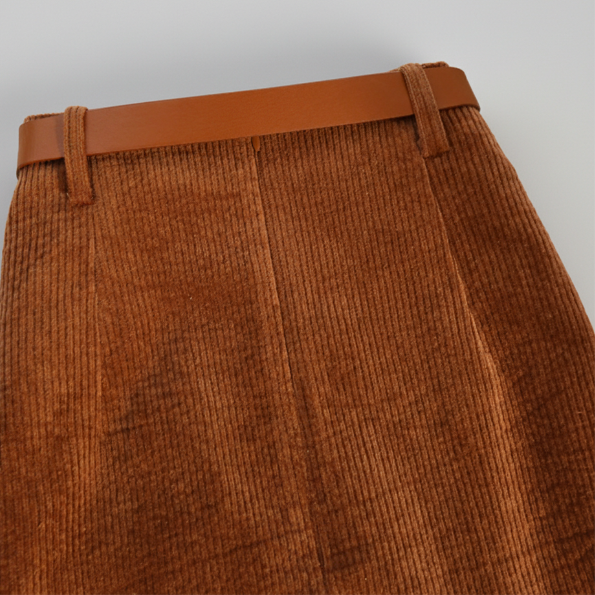Women's Straight Skirt | Belted Waist Design 3