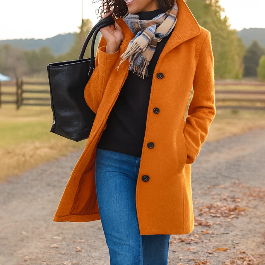 Women's Longline Coat | Warm & Smart Winter Style 8