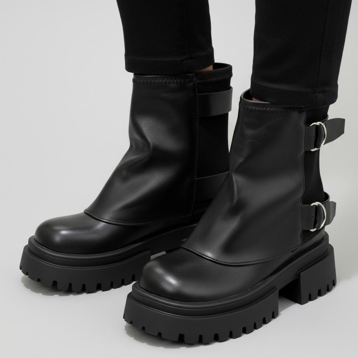 Women's Boots | Adjustable Buckle Straps 6