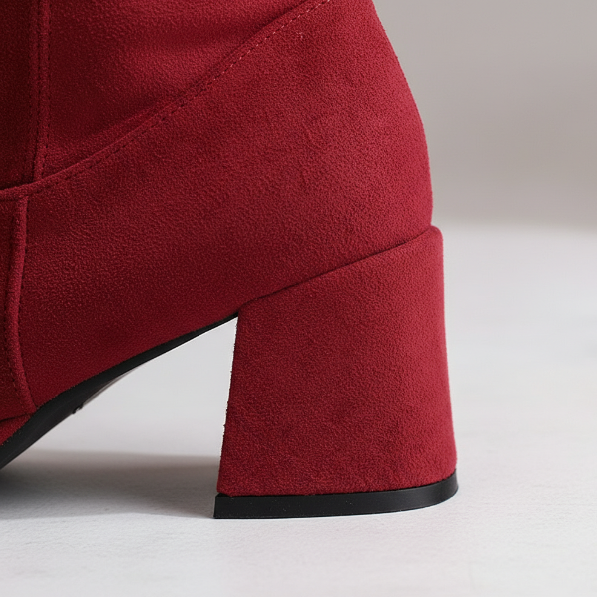 Women's Knee-High Buckle Boots | Adjustable Fit & Block Heel 5