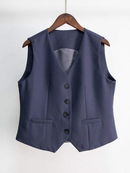Women's Tailored Vest | Relaxed Fit & Sophisticated Style 8