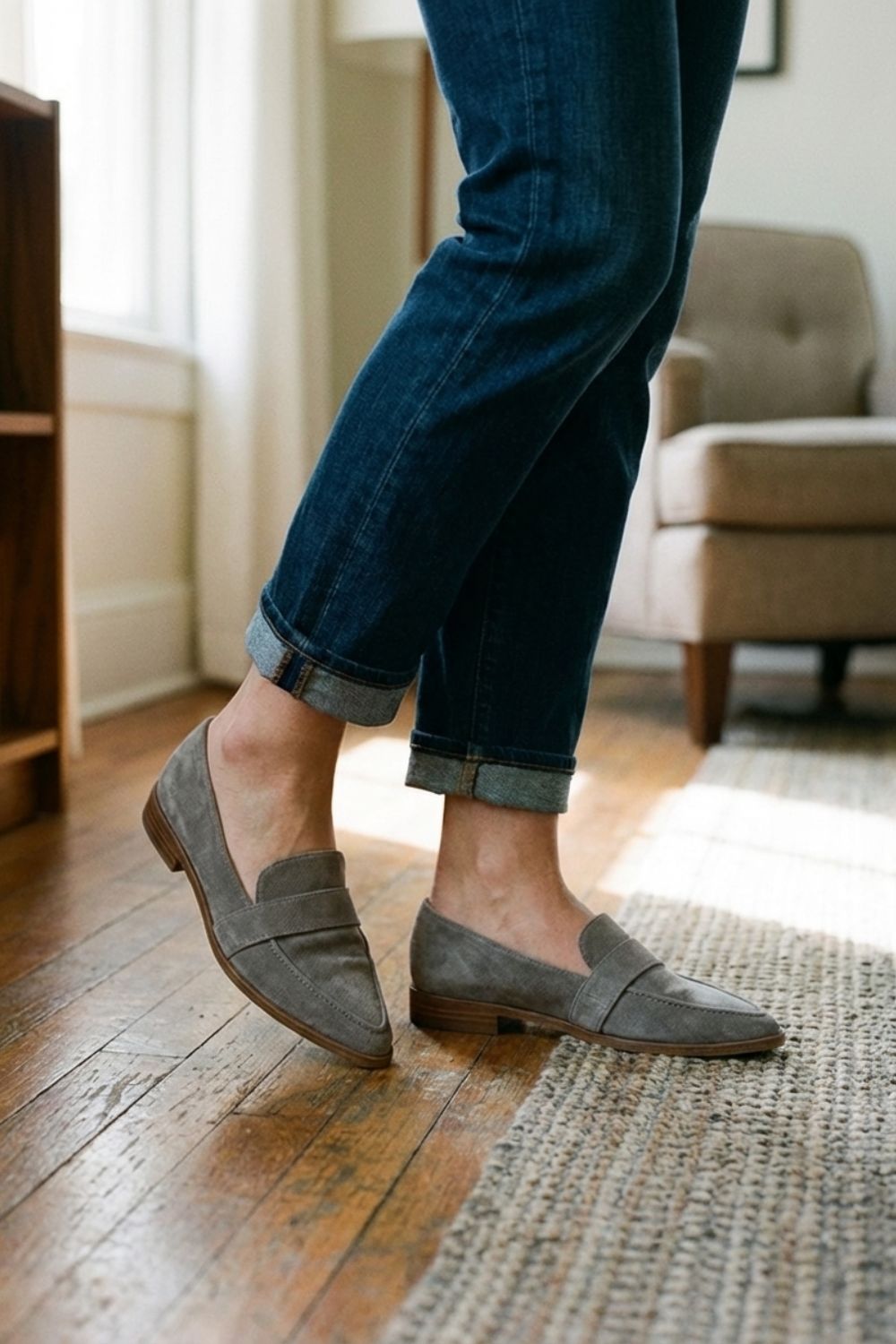 Women's Pointed-Toe Loafers | Block Heel & All-Day Comfort 8