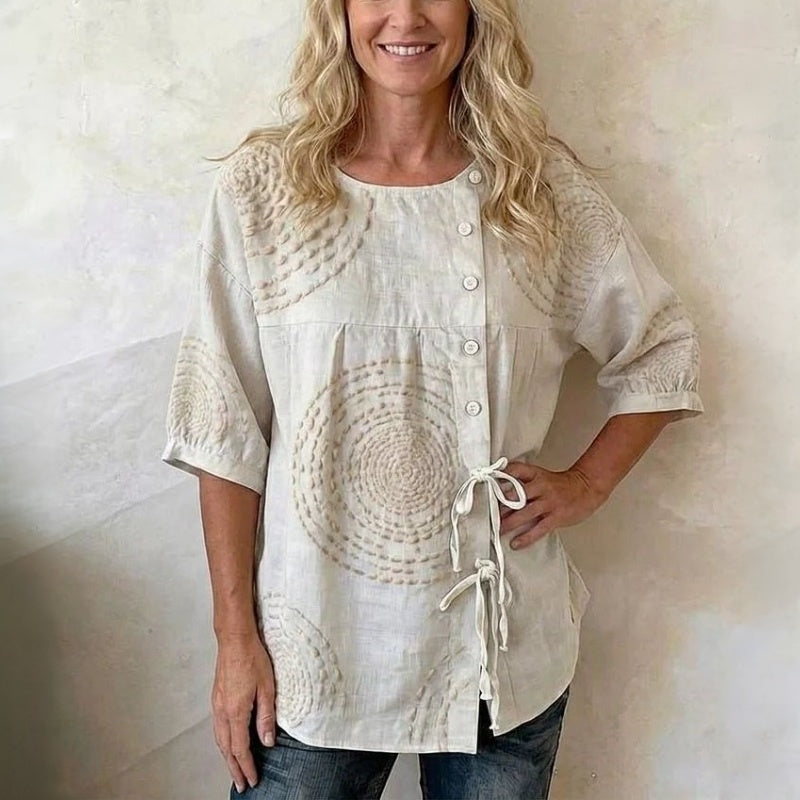Alina – Floral Detail Blouse 3