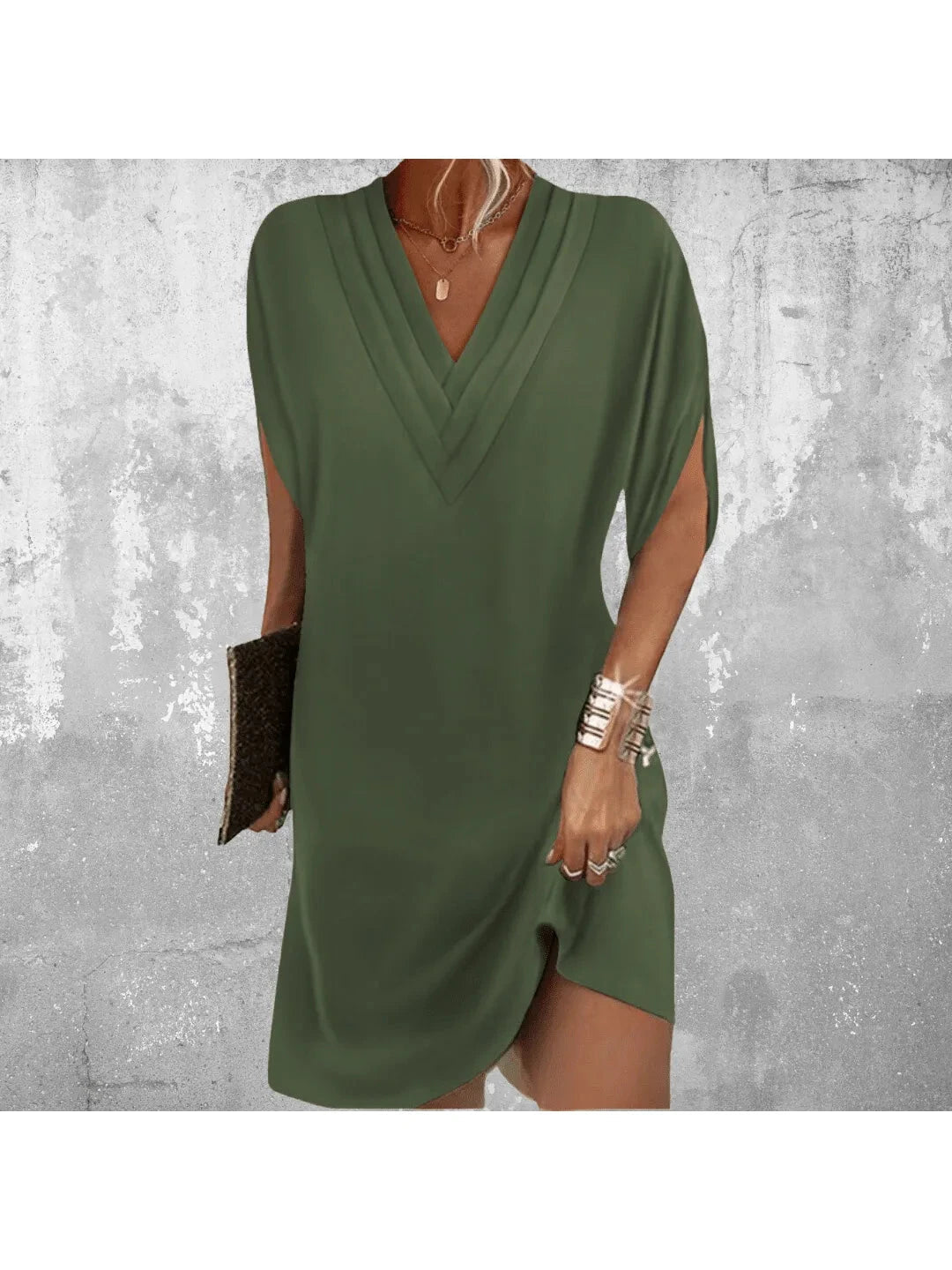 Amelia™ - Elegant Tummy Covering Dress 0