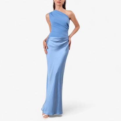 Amelia – Elegant One-Shoulder Maxi Dress 2