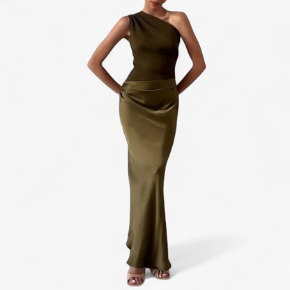 Amelia – Elegant One-Shoulder Maxi Dress 7