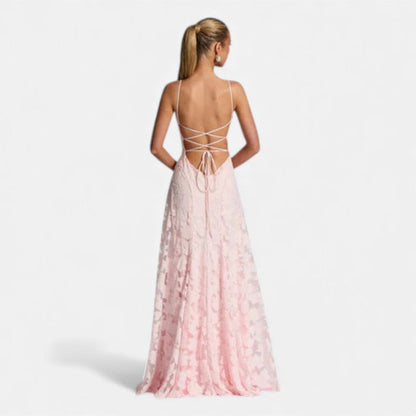 Amelia – Evening dress women with flared silhouette 8