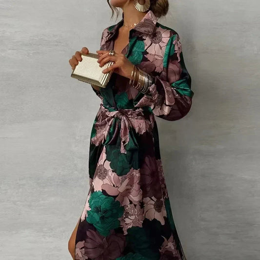 Amelie – Elegant Floral Maxi Dress for Women 0