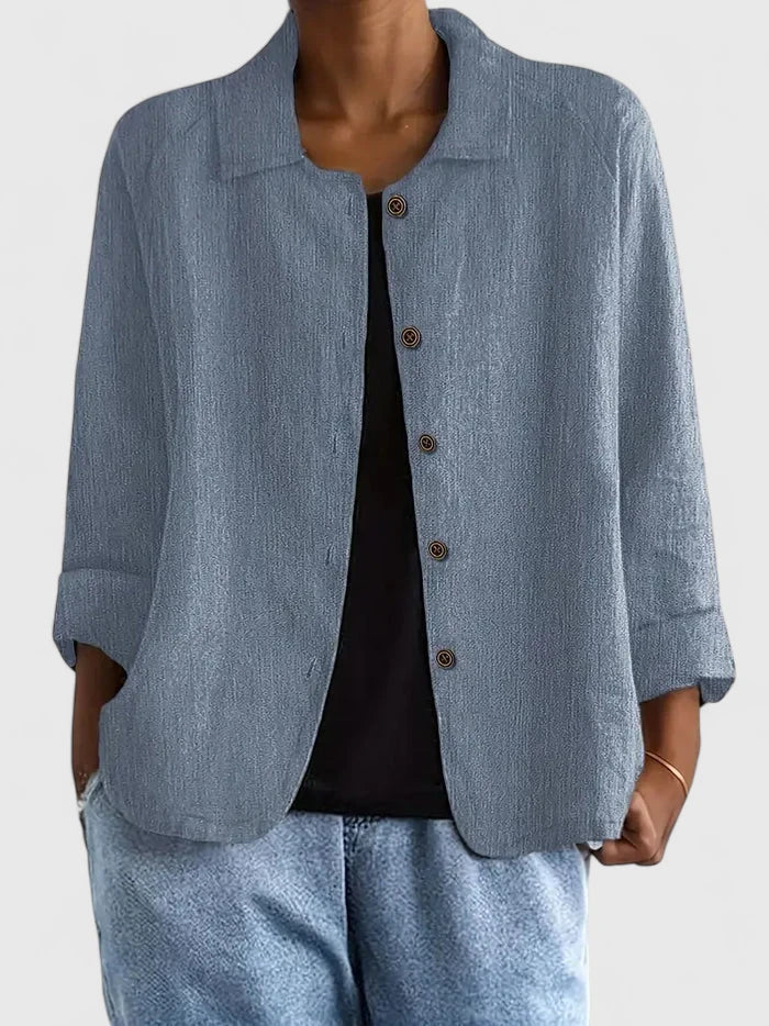 Ashleigh | Chic Cotton Blouse for Any Occasion