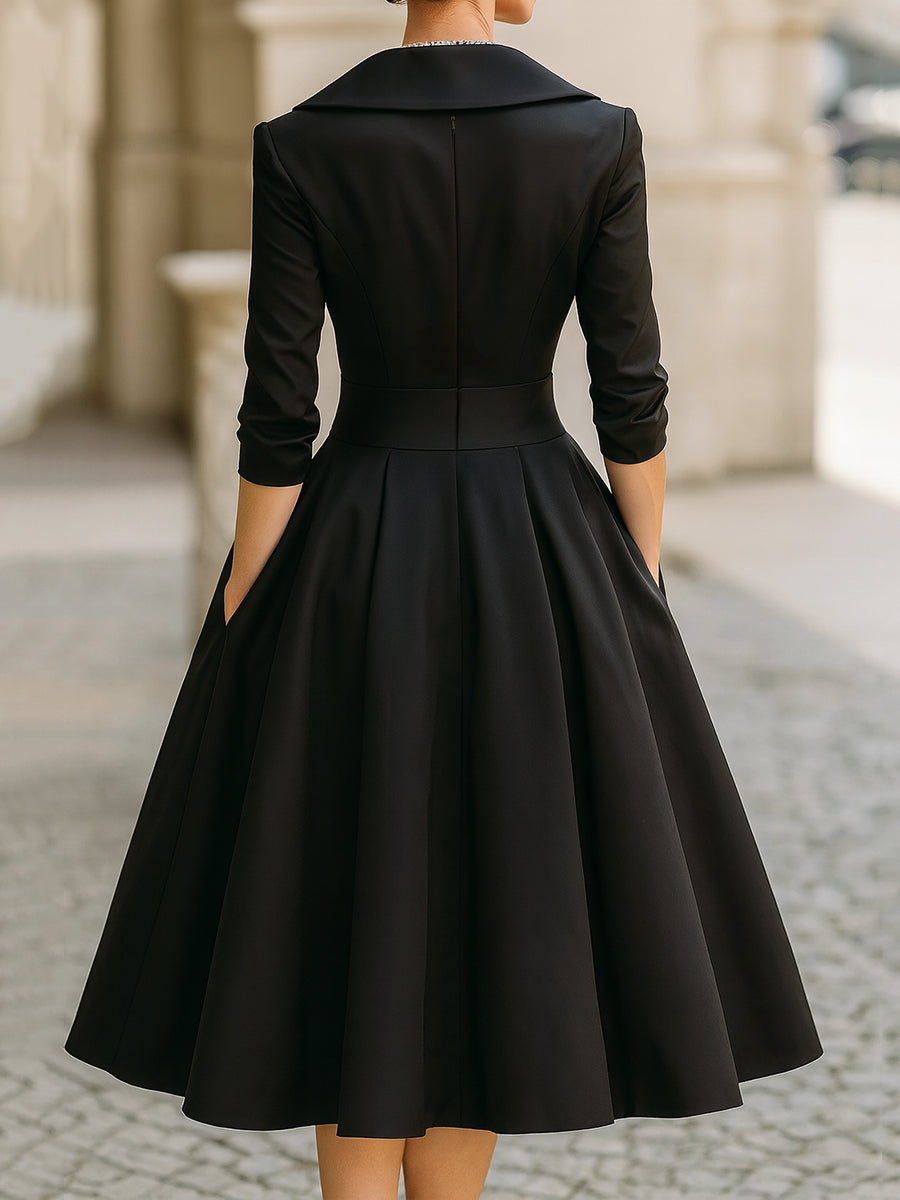 Aurora | Vintage Midi Dress - Lumina 3