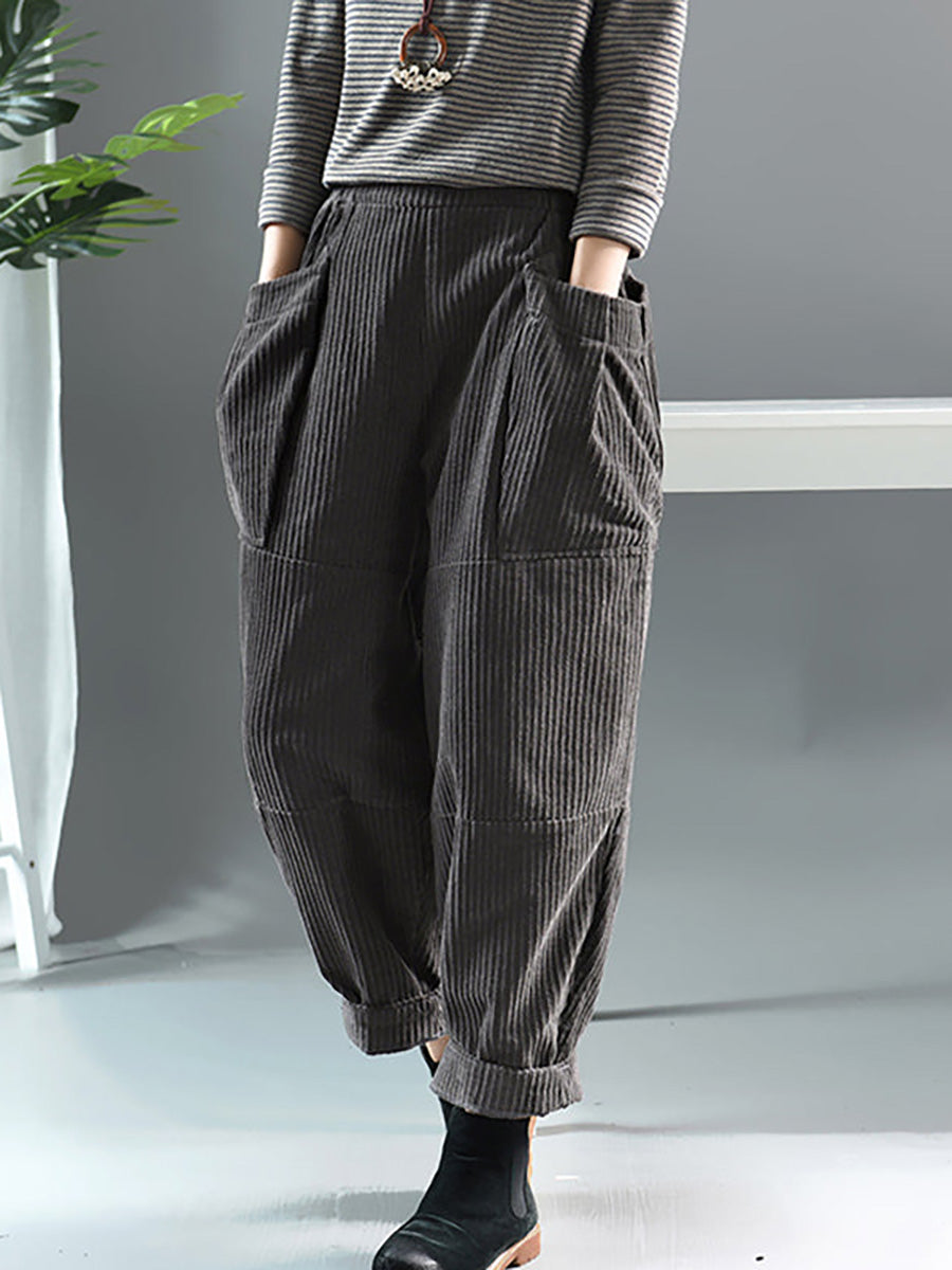 Women's Harem Pants | Elastic Waist & Retro Style 4