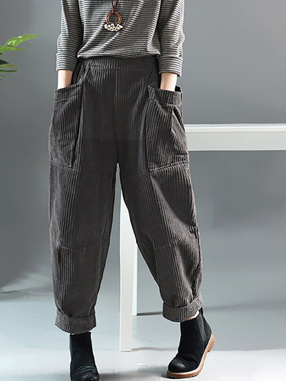 Women's Harem Pants | Elastic Waist & Retro Style 3