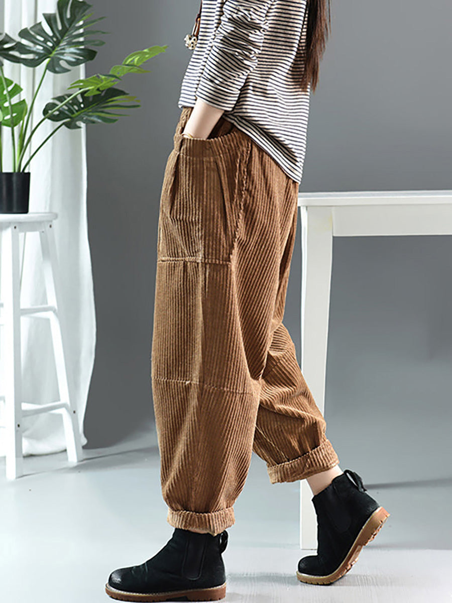 Women's Harem Pants | Elastic Waist & Retro Style 7