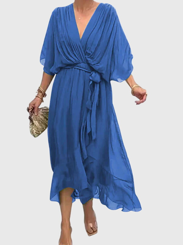 Bethany | Chic Evening Dress in Soft Fabric