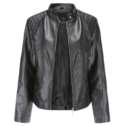 Women's Jacket | Zip Fastening & Stand Collar
