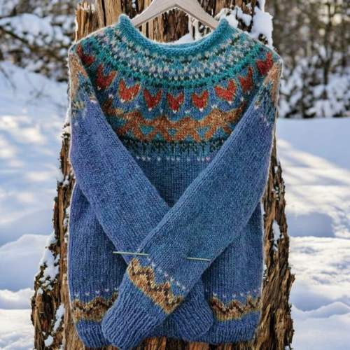 Women's Knitted Sweater | Cozy & Relaxed Fit 1