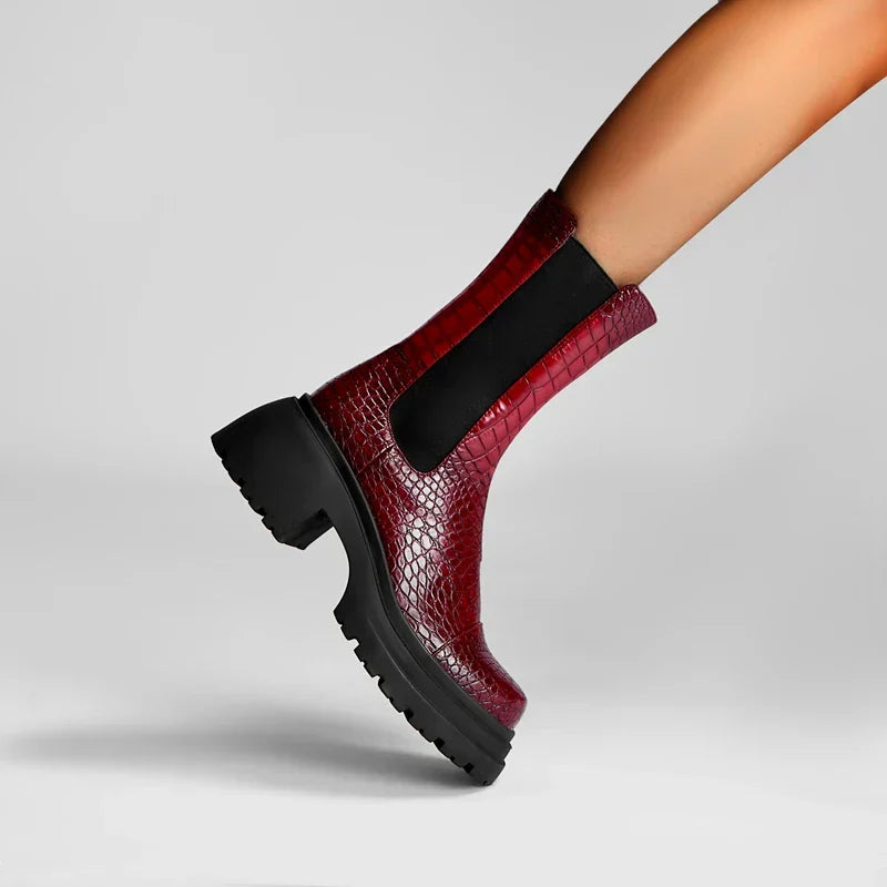Boots For Women | Pull-On Ankle Boot With Lug Sole 0