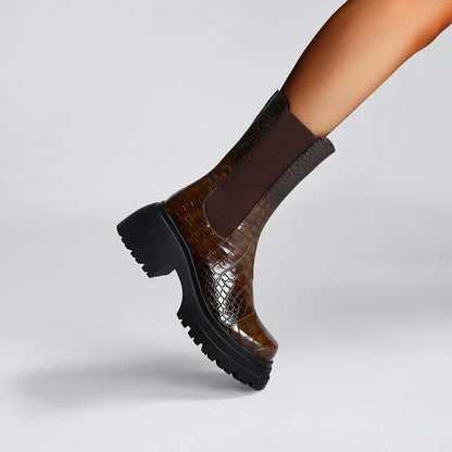 Boots For Women | Pull-On Ankle Boot With Lug Sole 1