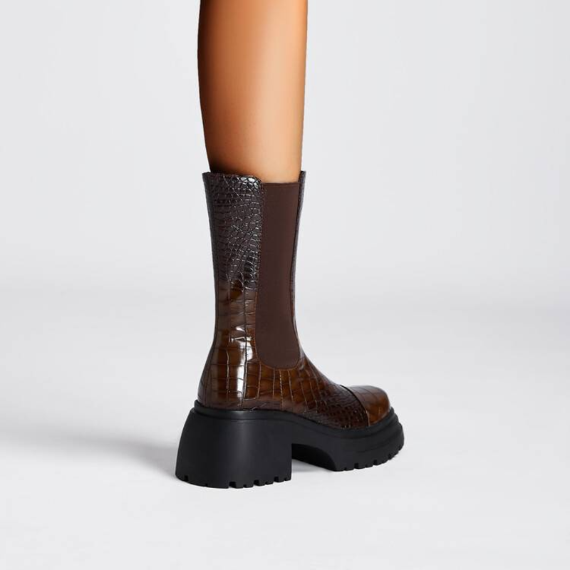 Boots For Women | Pull-On Ankle Boot With Lug Sole 7
