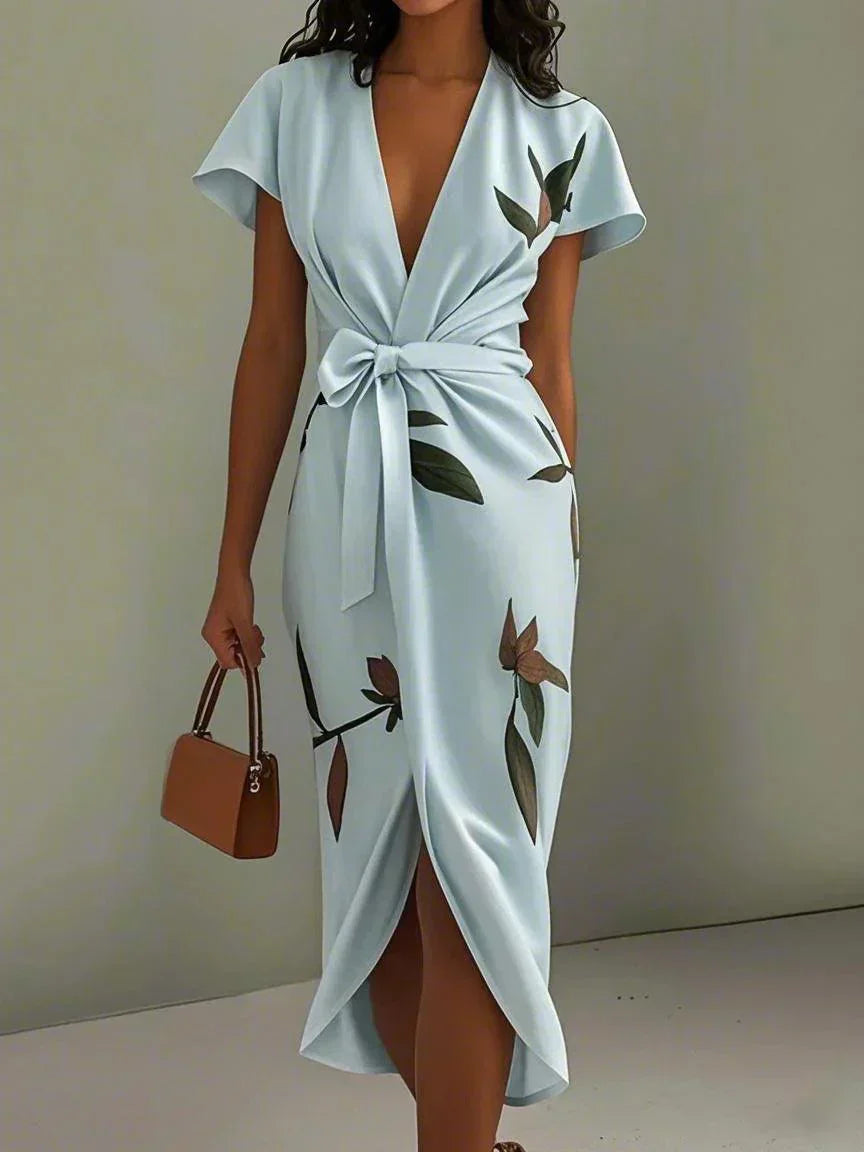 Brenna | Elegant Wrap Dress 2
