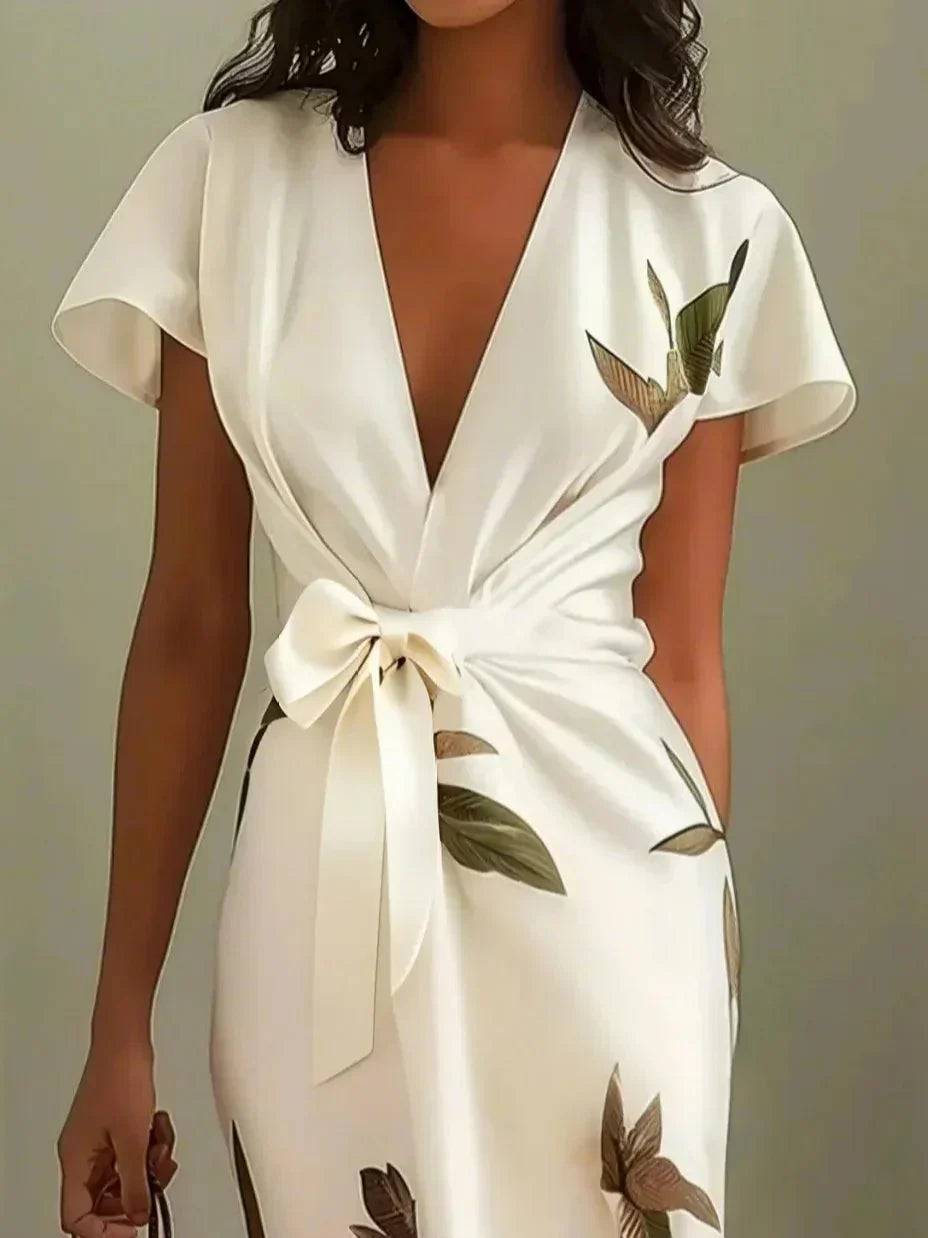 Brenna | Elegant Wrap Dress 3