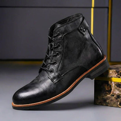 Brooks | Retro Leather Vintage Boots 1