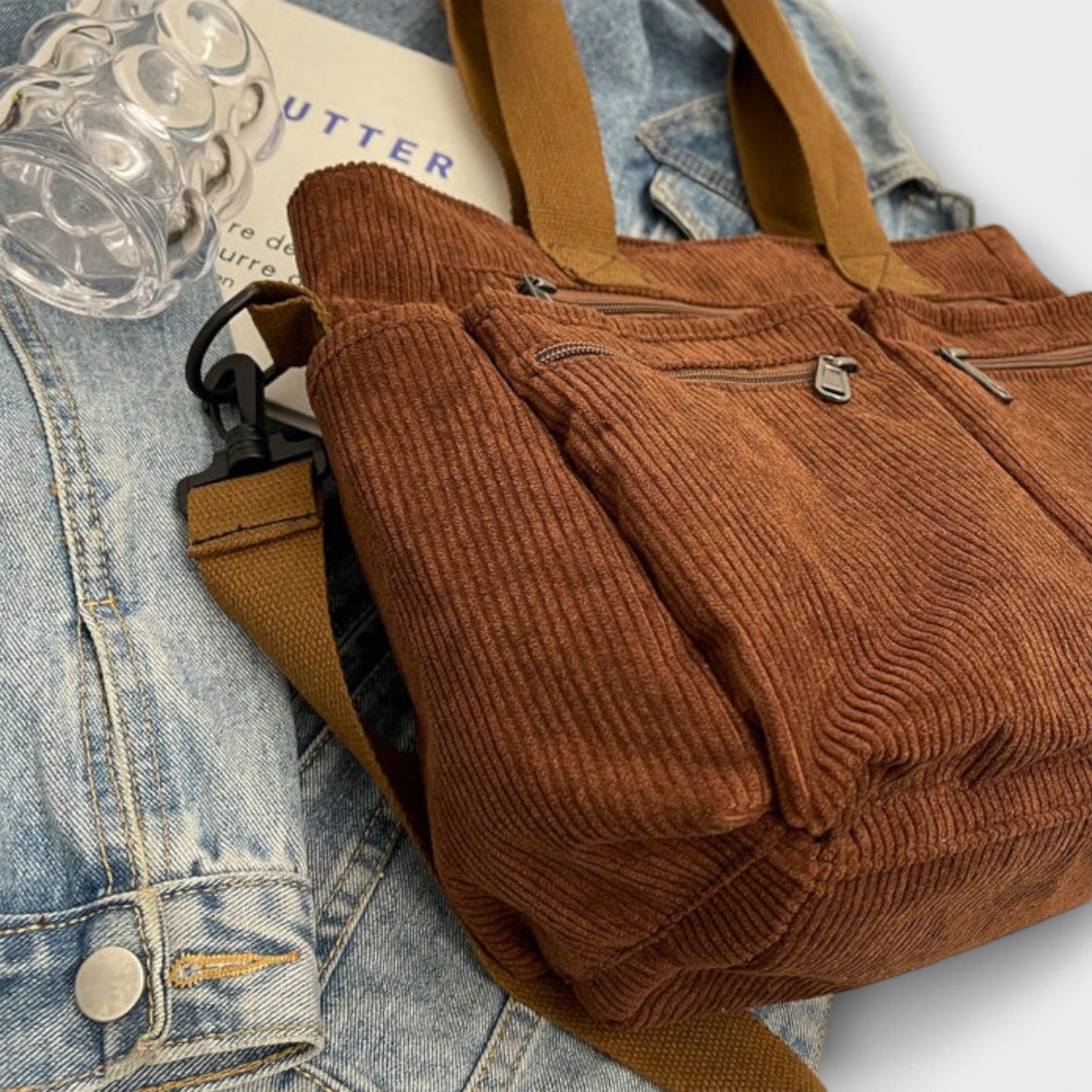 Olivia - Chic Canvas Tote for Everyday Style