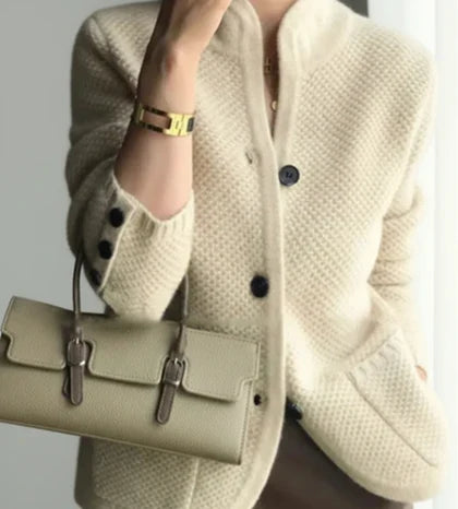 Women's Cable Knit Cardigan | Button-Front & Cosy Fit 2