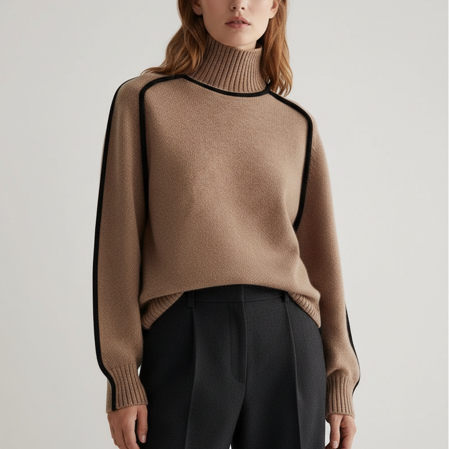 Women's Turtleneck Sweater | Soft Stretch-Knit & Cozy Warmth 5