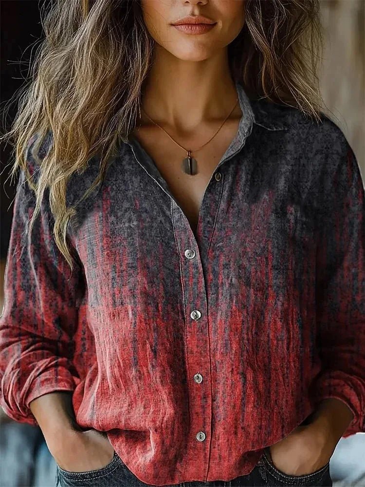 Celeste | Boho Floral Button-Up Blouse 5