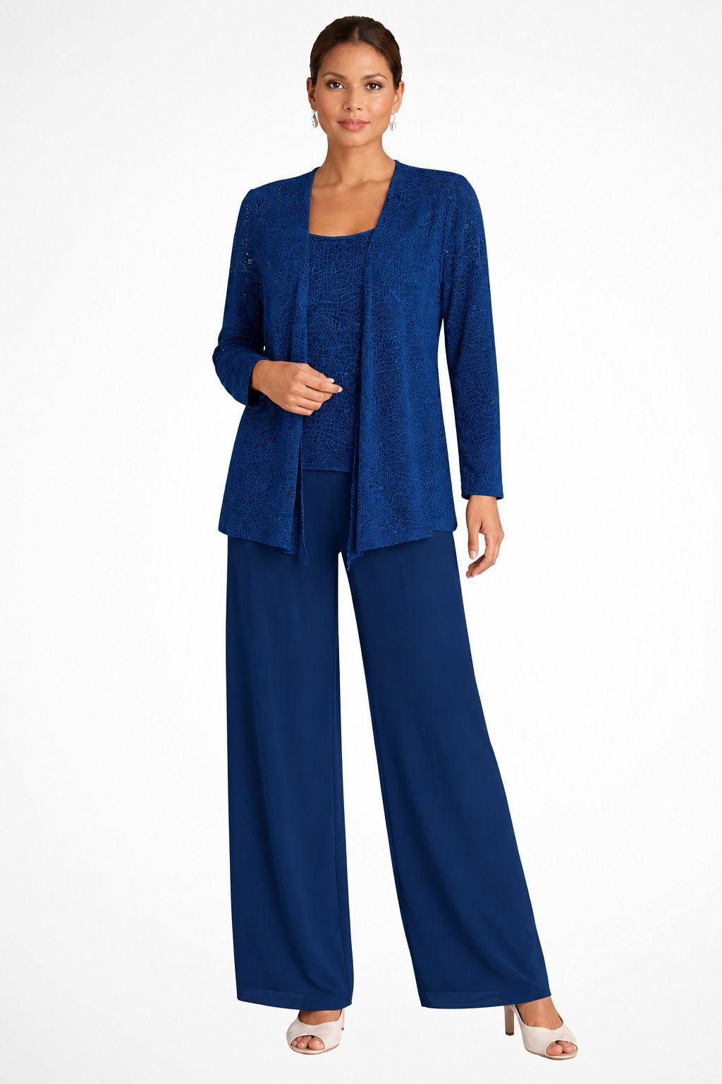 Celeste | Sequin Three Piece Pants Set 6