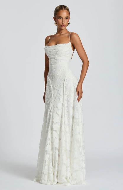 Celeste | Timeless Lace Maxi Dress 3