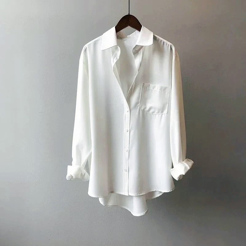 Women's Button-Front Shirt | Relaxed Fit & Versatile 1