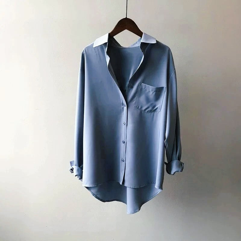 Women's Button-Front Shirt | Relaxed Fit & Versatile 2
